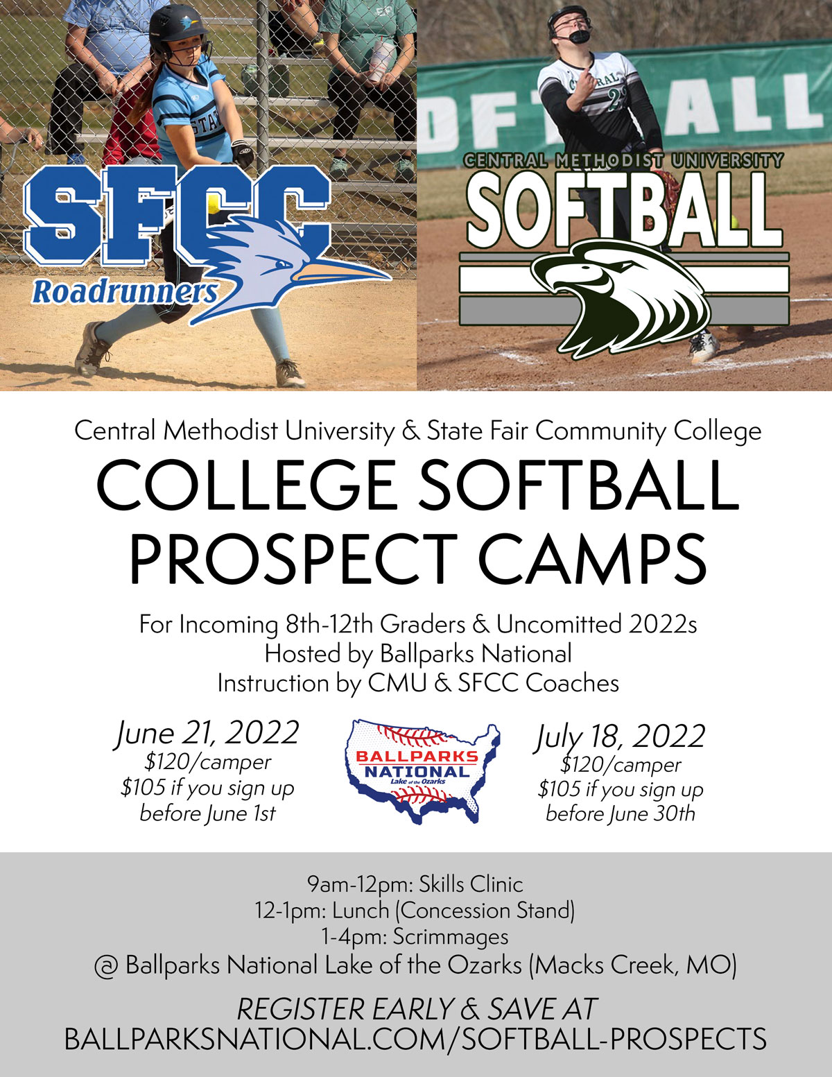 flyer2022 Fastpitch Softball & Youth Baseball Tournaments at the